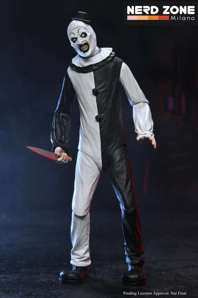 PRE ORDINE - NECA -  Terrifier Art The Clown 1/4 Action Figure