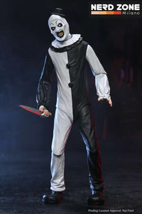 PRE ORDINE - NECA -  Terrifier Art The Clown 1/4 Action Figure