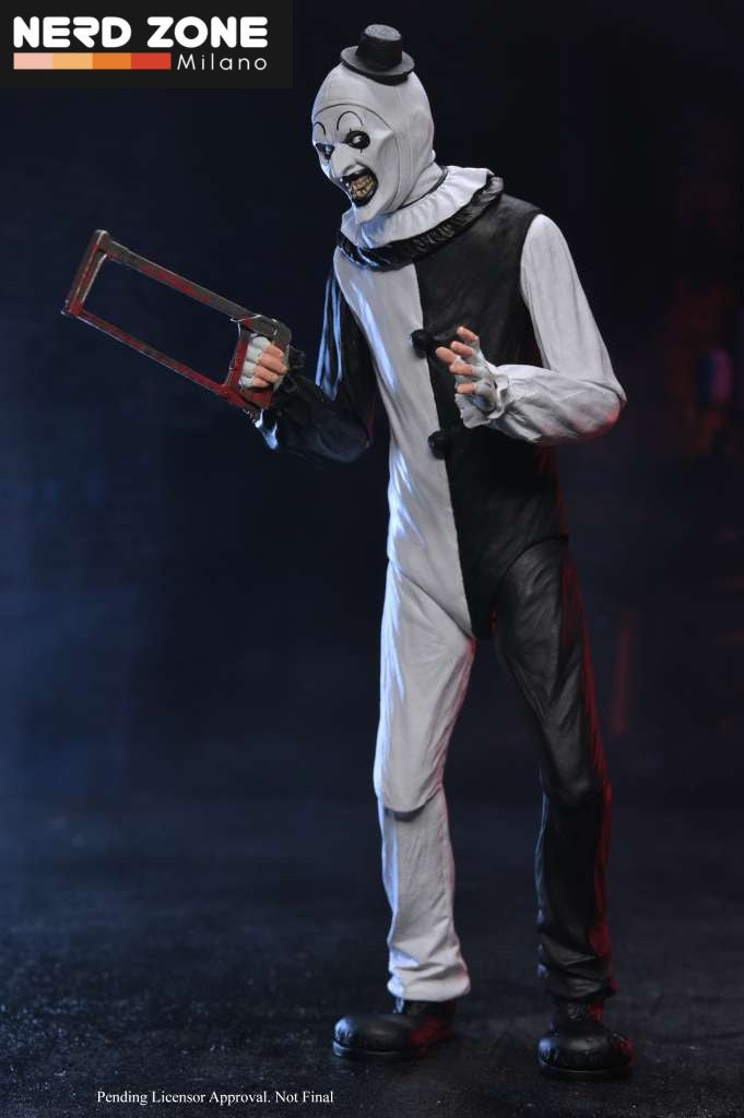 PRE ORDINE - NECA -  Terrifier Art The Clown 1/4 Action Figure