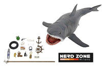 NECA - The Game Of Jaws 50th Anniversary Jaws 12" Head To Tail Action Figure