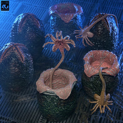 PRE ORDINE - NECA Aliens 6-Pack Accessory Pack Carton of Alien Eggs (40th Anniversary)