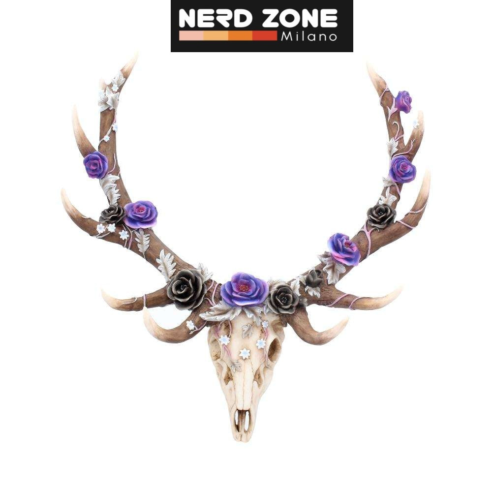 NEMESIS NOW - Antlers Of Eden Floral Decorated Animal Deer Skull
