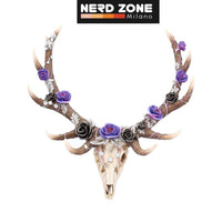 NEMESIS NOW - Antlers Of Eden Floral Decorated Animal Deer Skull