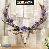 NEMESIS NOW - Antlers Of Eden Floral Decorated Animal Deer Skull