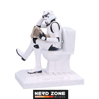 NEMESIS NOW - Original Stormtooper Pooper Trooper On A Toilet Figurine