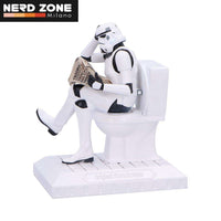 NEMESIS NOW - Original Stormtooper Pooper Trooper On A Toilet Figurine