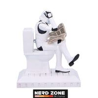 NEMESIS NOW - Original Stormtooper Pooper Trooper On A Toilet Figurine