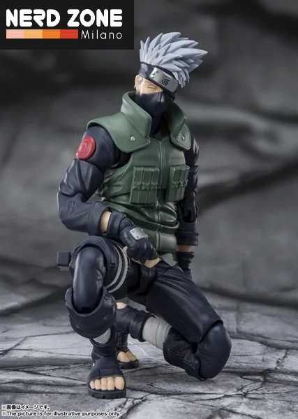 PRE ORDINE - BANDAI - S.H. FIGUARTS Naruto Kakashi Hatake Framed Sharingan S.h.figuarts Reissue
