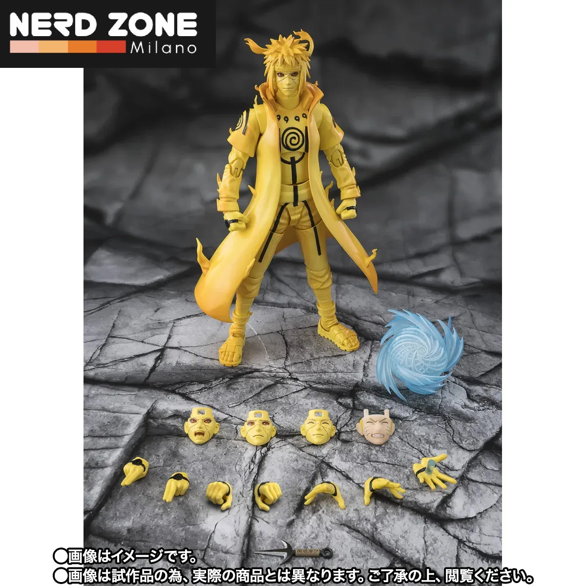 PRE ORDINE - BANDAI - S.H. FIGUARTS Naruto Minato Namikaze Kurama Link Bond Of Light S.h.figuarts