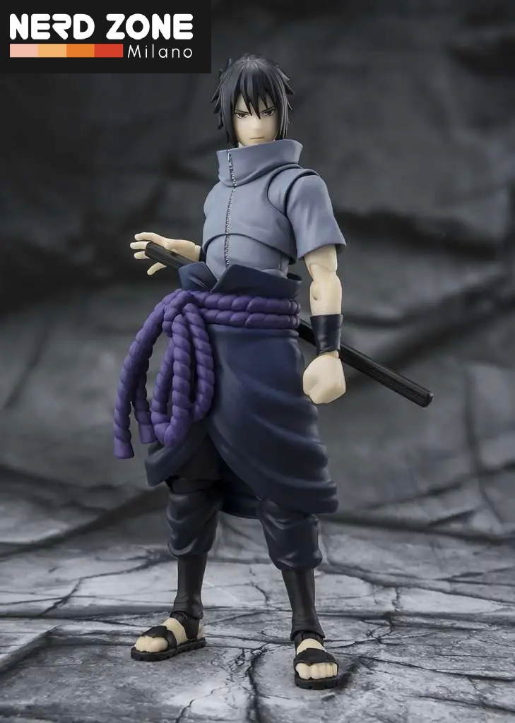 BANDAI - S.H. FIGUARTS Naruto Sasuke Uchiha Solitary Shinobi S.h.figuarts