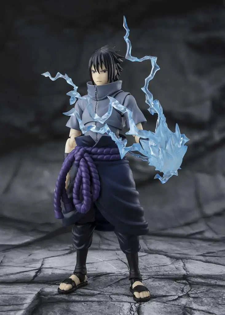BANDAI - S.H. FIGUARTS Naruto Sasuke Uchiha Solitary Shinobi S.h.figuarts