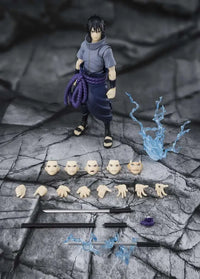 BANDAI - S.H. FIGUARTS Naruto Sasuke Uchiha Solitary Shinobi S.h.figuarts