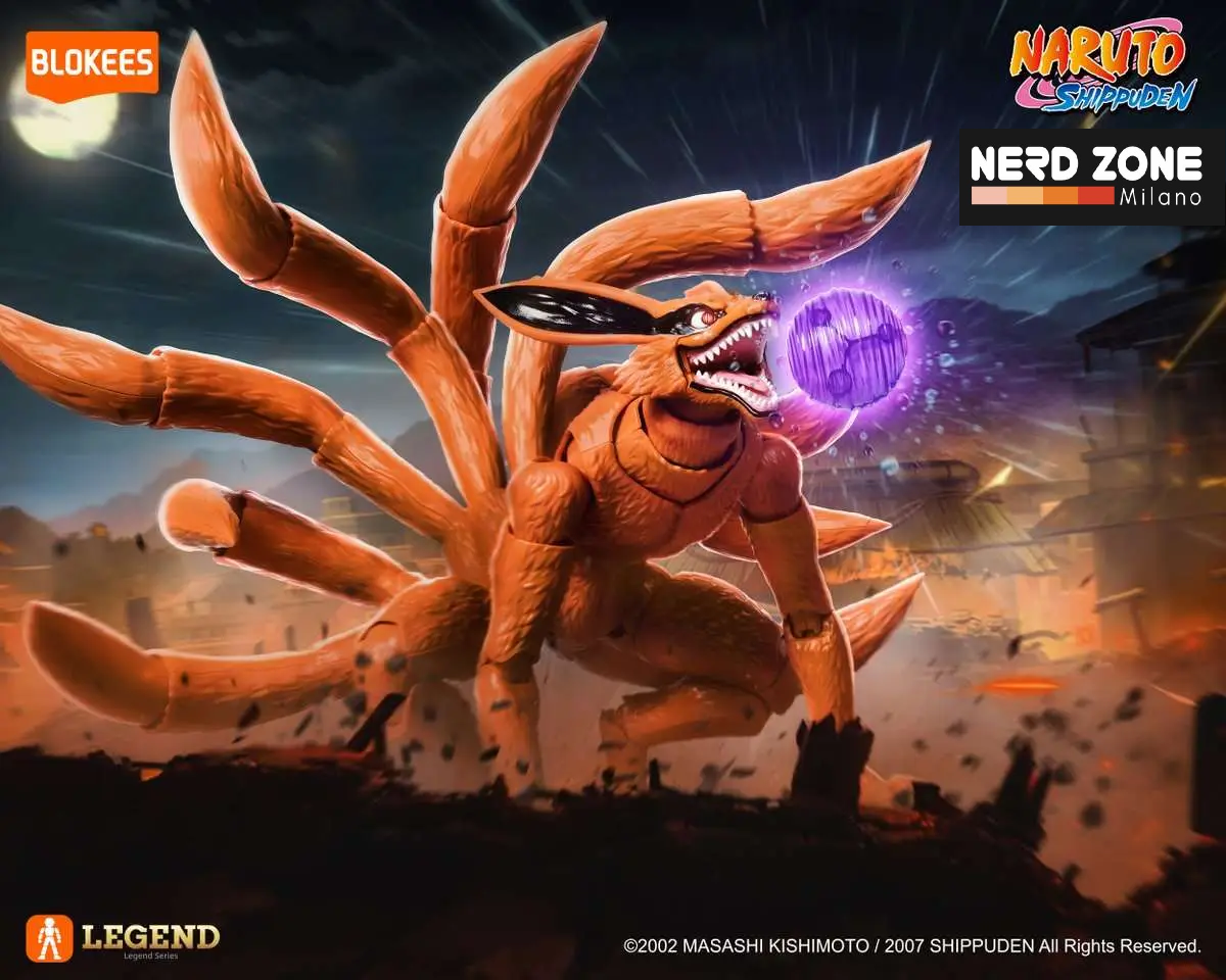 BLOKEES - Naruto Shippuden Kurama Nine Tails Legend Edition Action Edition 01 Model Kit