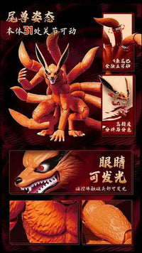 BLOKEES - Naruto Shippuden Kurama Nine Tails Legend Edition Action Edition 01 Model Kit