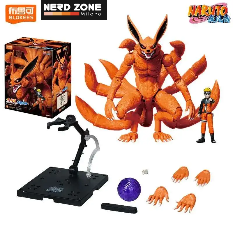 BLOKEES - Naruto Shippuden Kurama Nine Tails Legend Edition Action Edition 01 Model Kit