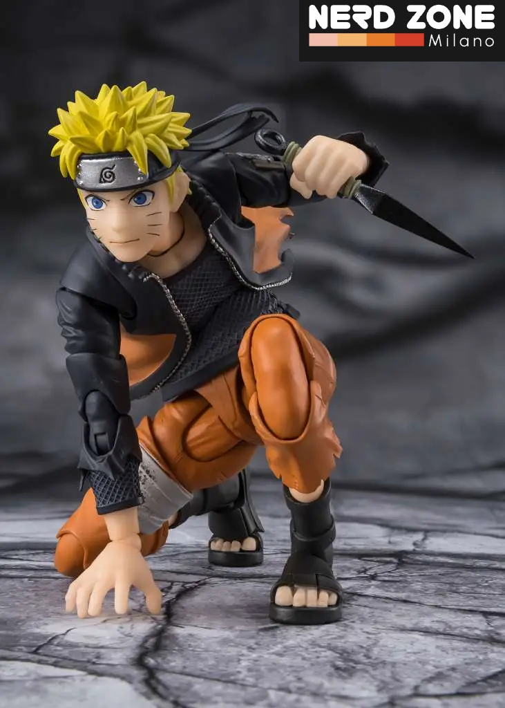 BANDAI - S.H. FIGUARTS Naruto Uzumaki Naruto Power To Unite S.h.figuarts