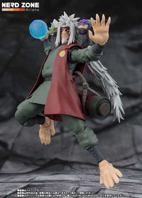 BANDAI - S.H. FIGUARTS - Naruto Jiraiya Hidden Leaf Heroic Sage Mode Shf