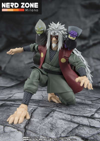 BANDAI - S.H. FIGUARTS - Naruto Jiraiya Hidden Leaf Heroic Sage Mode Shf