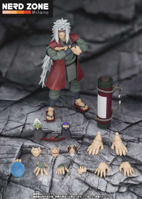 BANDAI - S.H. FIGUARTS - Naruto Jiraiya Hidden Leaf Heroic Sage Mode Shf