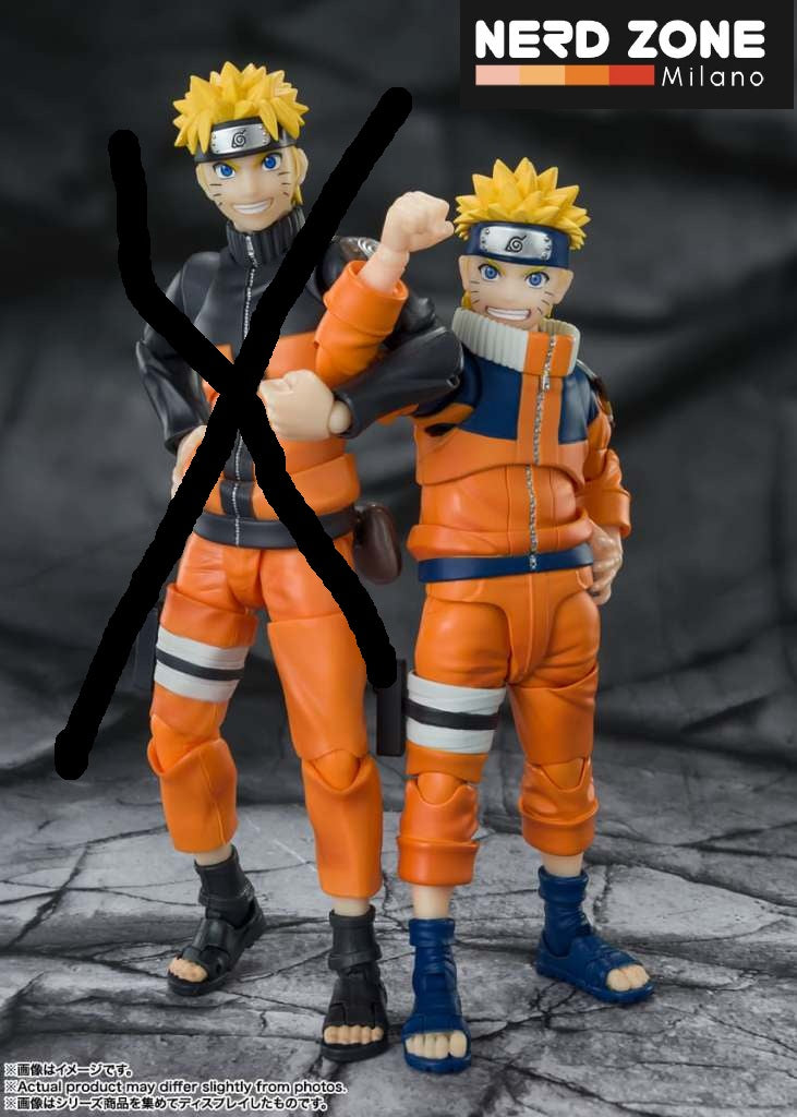 PRE ORDINE - BANDAI - S.H. FIGUARTS Naruto Most Unpredictable Ninja Shf