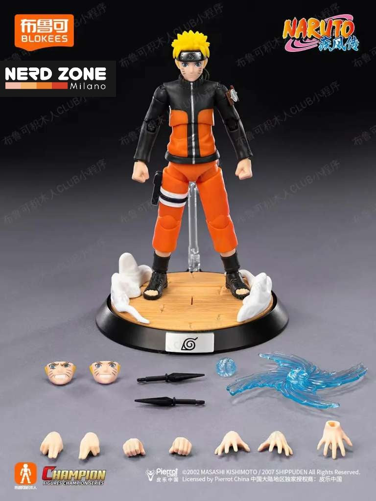 PRE ORDINE - BLOKEES - Naruto Uzumaki Naruto Champion Class 02 Model Kit