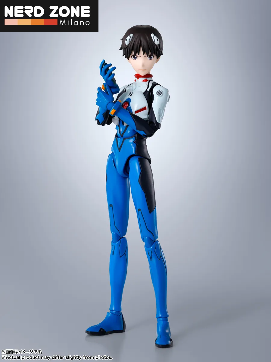 PRE ORDINE - BANDAI - S.H. FIGUARTS Neon Genesis Evangelion Shinji Ikari S.h.figuarts