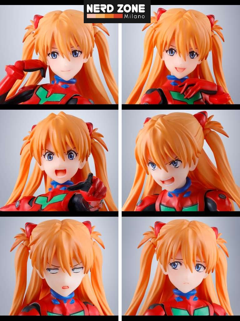 BANDAI - S.H. FIGUARTS Neon Genesis Evangelion Asuka Shikinami Langley S.H.Figuarts