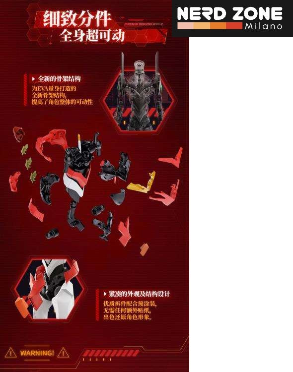 BLOKEES - Neon Genesis Evangelion Model 02 Action Edition Model Kit