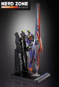 BANDAI METAL BUILD - Neon Genesis Evangelion Test Type-01 Metal Build 30th With The Spear Of Gaius