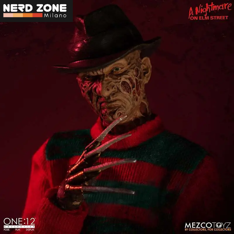 PRE ORDER - MEZCO - One 12 Coll Nightmare O/E Freddy Krueger