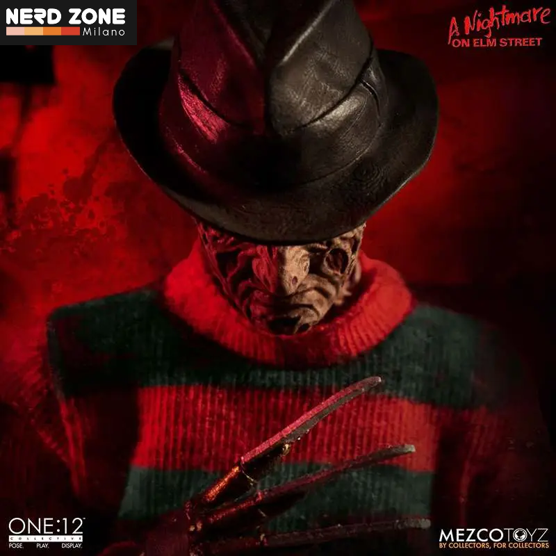 PRE ORDER - MEZCO - One 12 Coll Nightmare O/E Freddy Krueger
