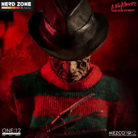 PRE ORDER - MEZCO - One 12 Coll Nightmare O/E Freddy Krueger
