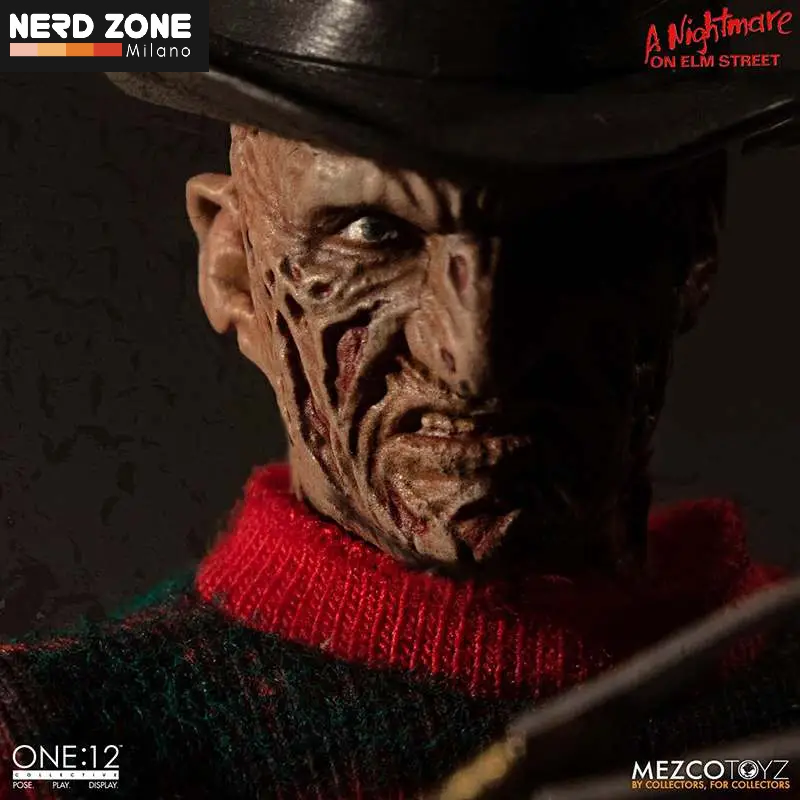 PRE ORDER - MEZCO - One 12 Coll Nightmare O/E Freddy Krueger