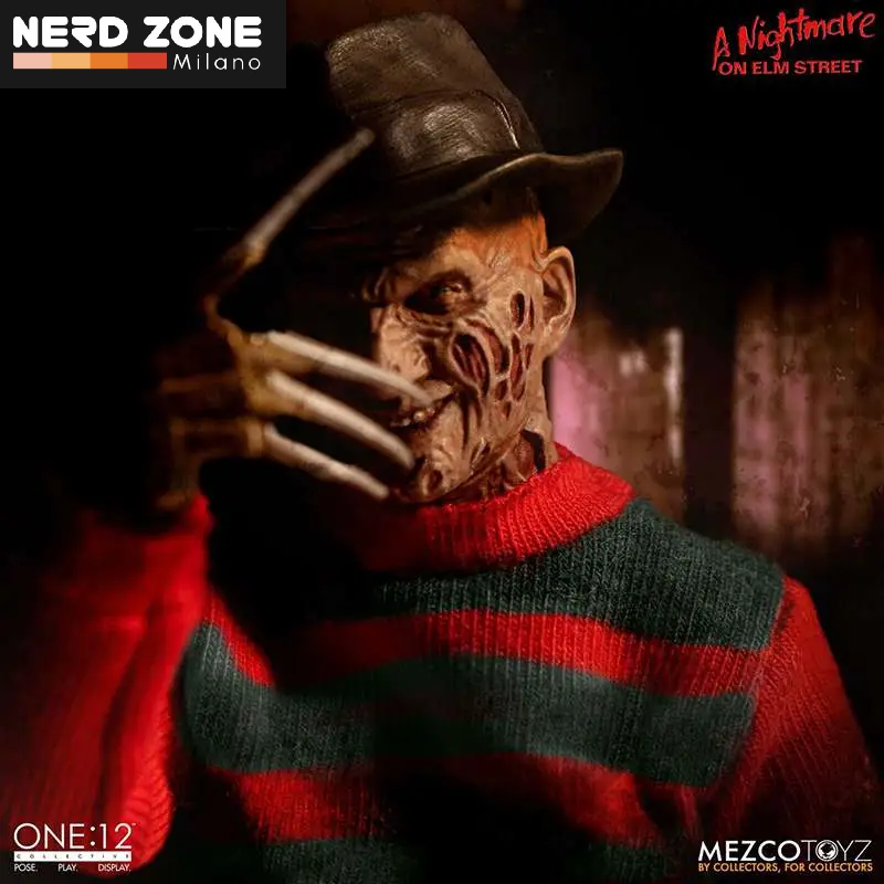 PRE ORDER - MEZCO - One 12 Coll Nightmare O/E Freddy Krueger