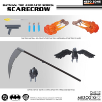 PRE ORDER - MEZCO - One 12 Collective Batman Animated Series Scarecrow Af
