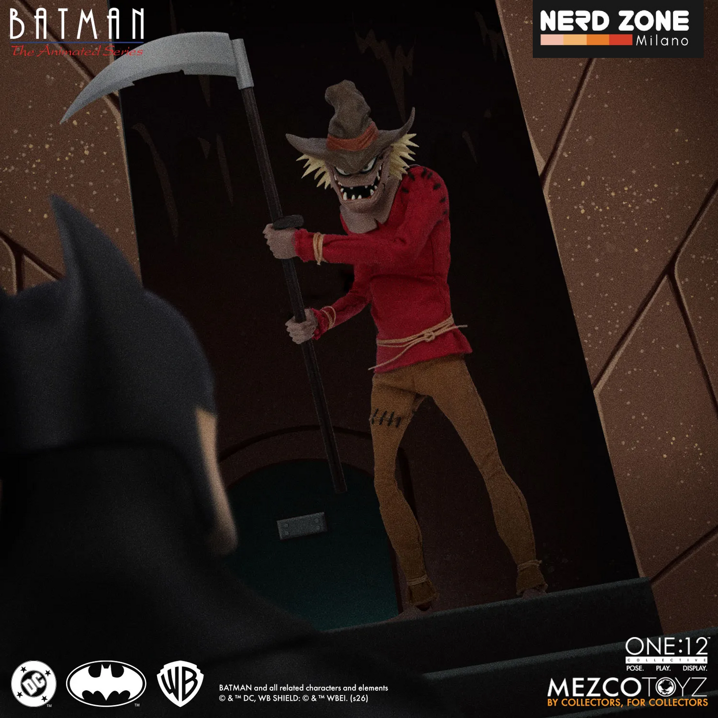 PRE ORDER - MEZCO - One 12 Collective Batman Animated Series Scarecrow Af