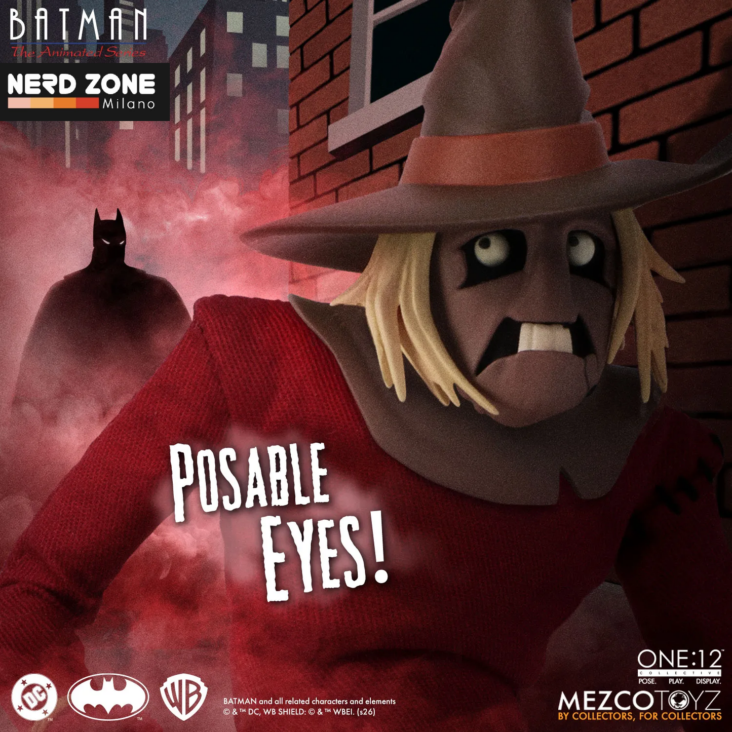 PRE ORDER - MEZCO - One 12 Collective Batman Animated Series Scarecrow Af