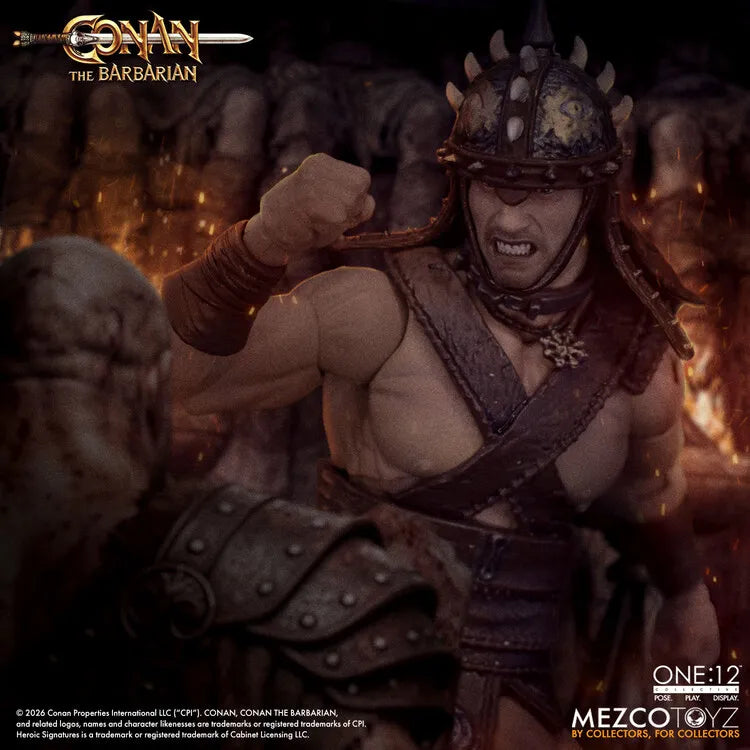 PRE ORDER - MEZCO - One 12 Collective Conan The Barbarian Pit Fighter Edition Action Figure