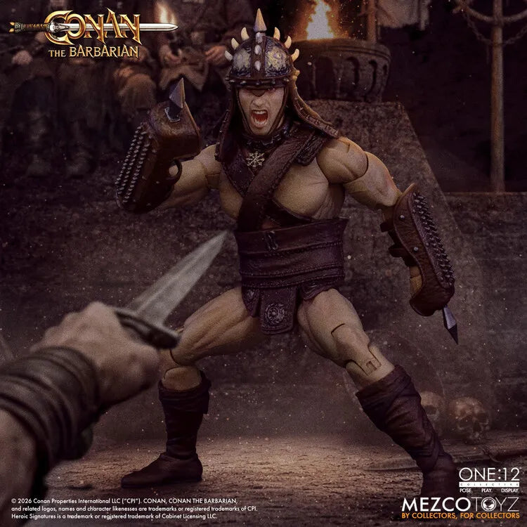 PRE ORDER - MEZCO - One 12 Collective Conan The Barbarian Pit Fighter Edition Action Figure