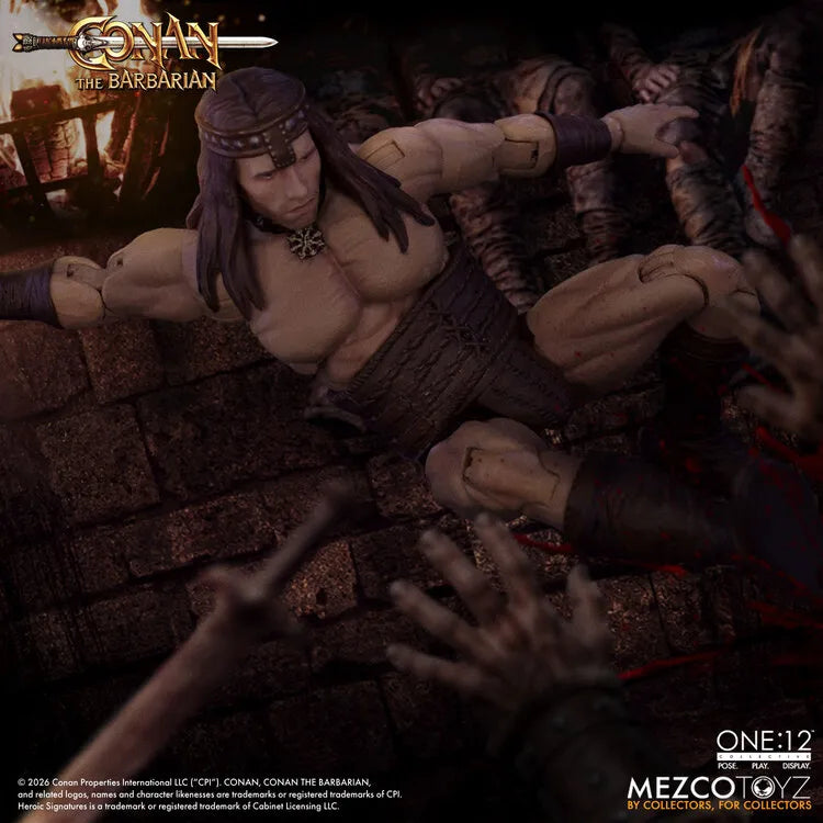 PRE ORDER - MEZCO - One 12 Collective Conan The Barbarian Pit Fighter Edition Action Figure
