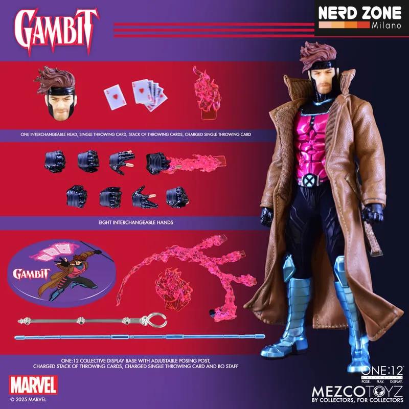 PRE ORDER - MEZCO - One 12 Collective Gambit Af