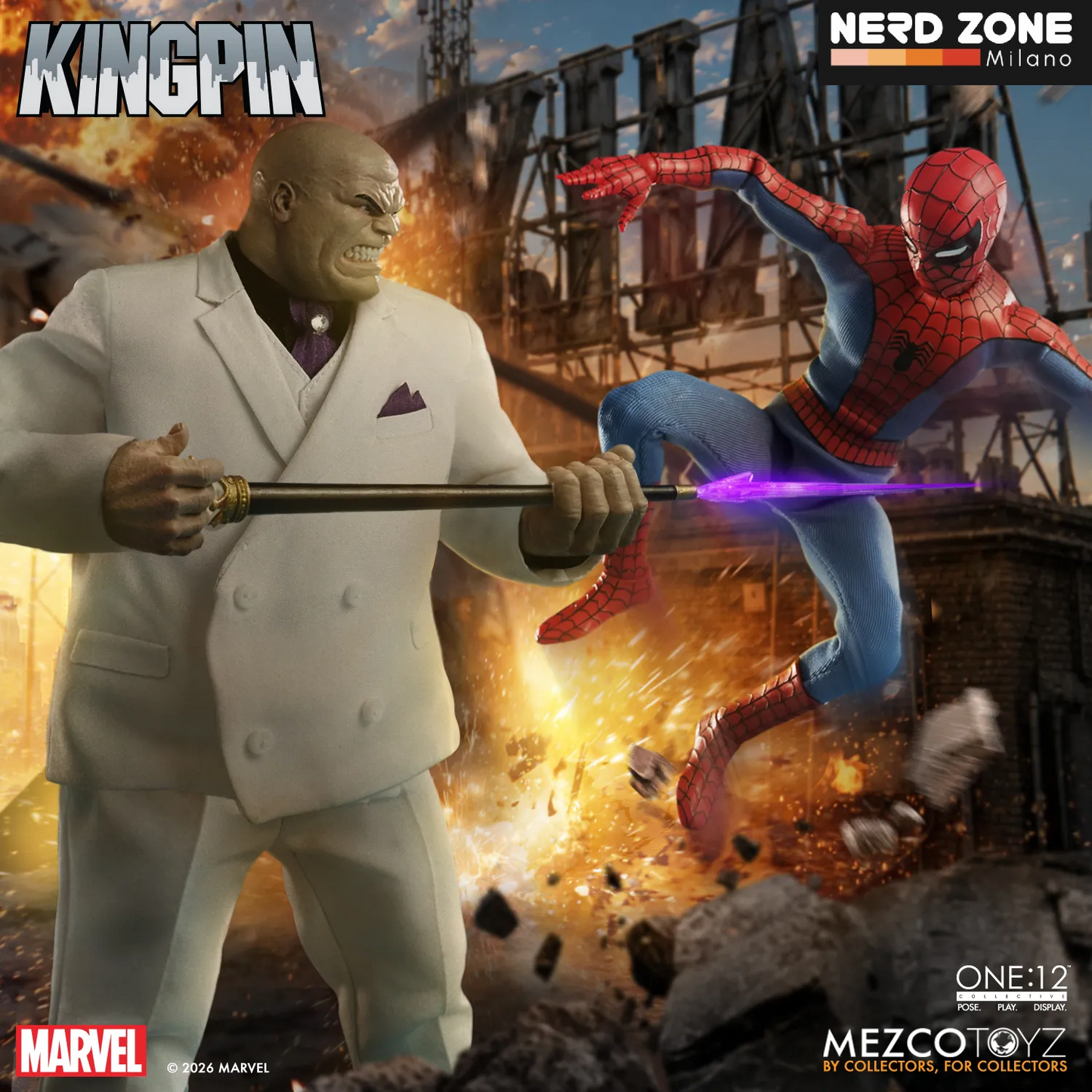 PRE ORDER - MEZCO - One:12 Collective Kingpin Action Figure