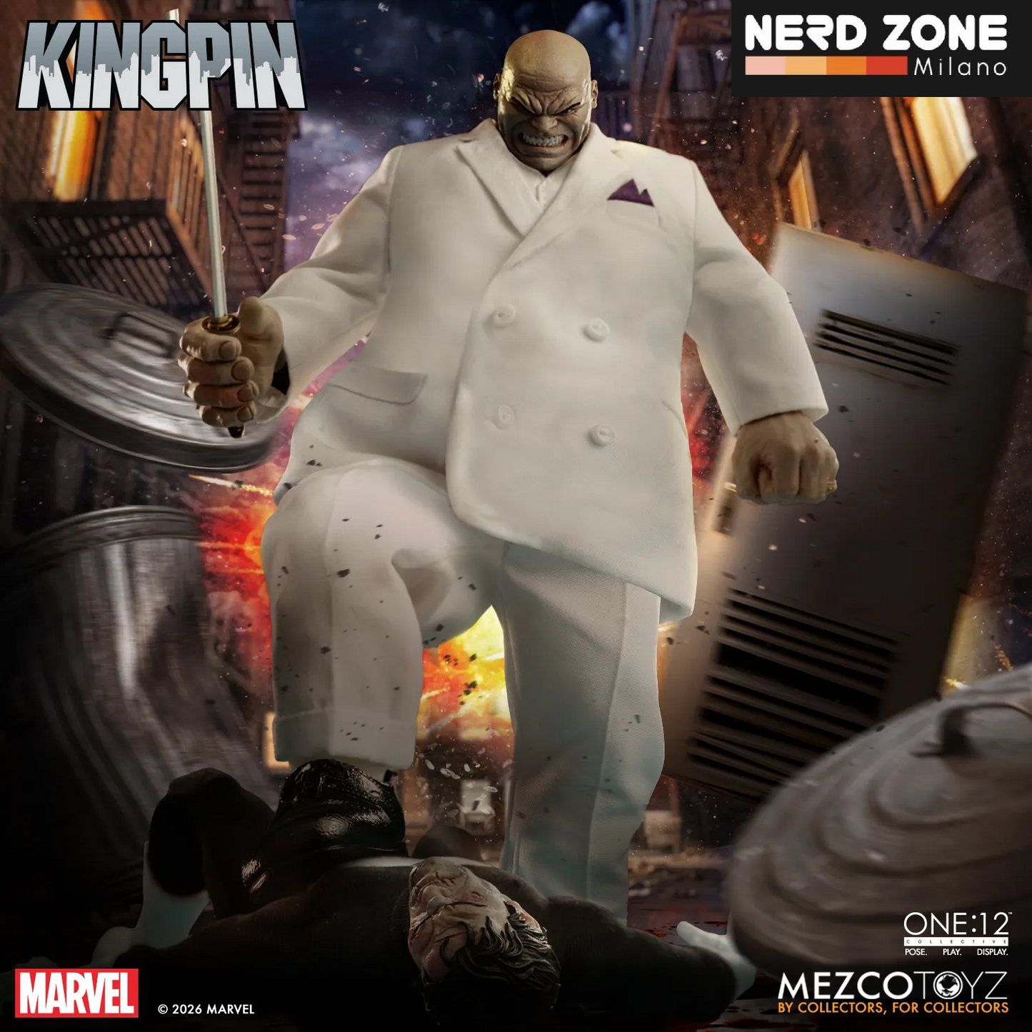 PRE ORDER - MEZCO - One:12 Collective Kingpin Action Figure