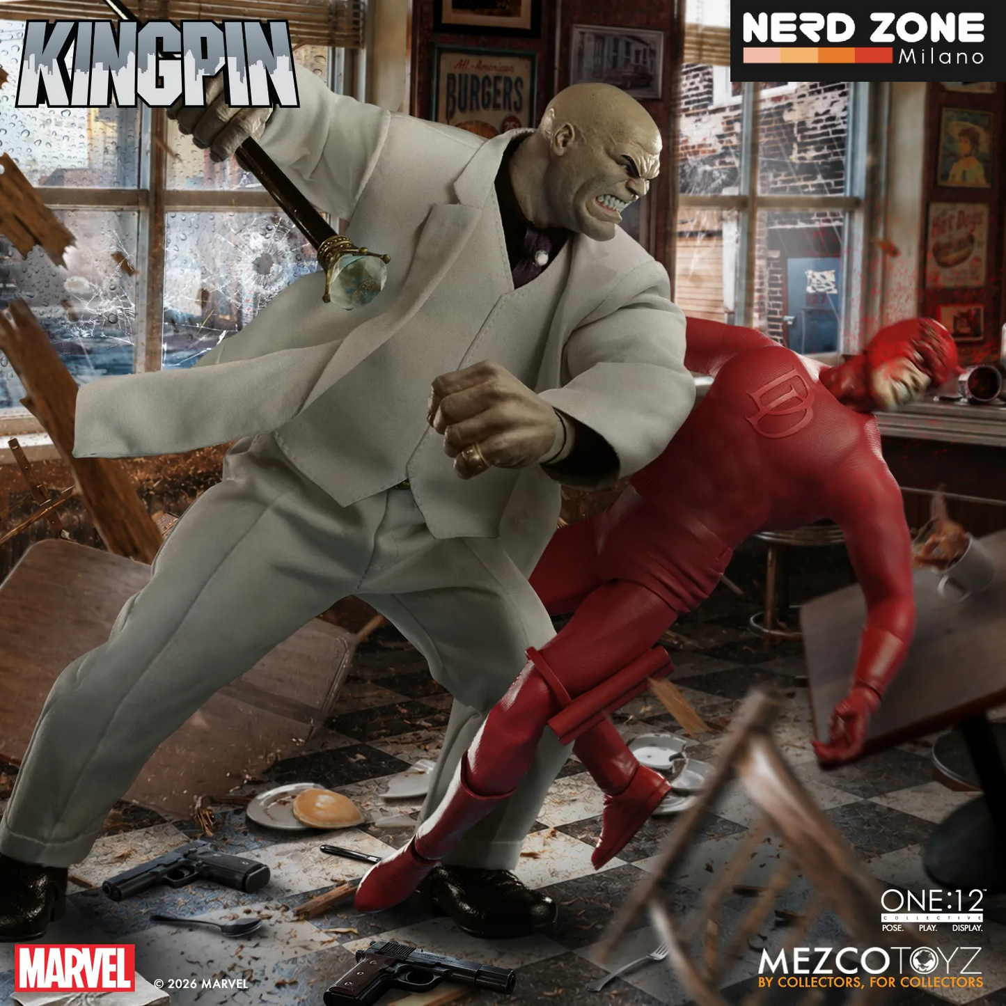 PRE ORDER - MEZCO - One:12 Collective Kingpin Action Figure