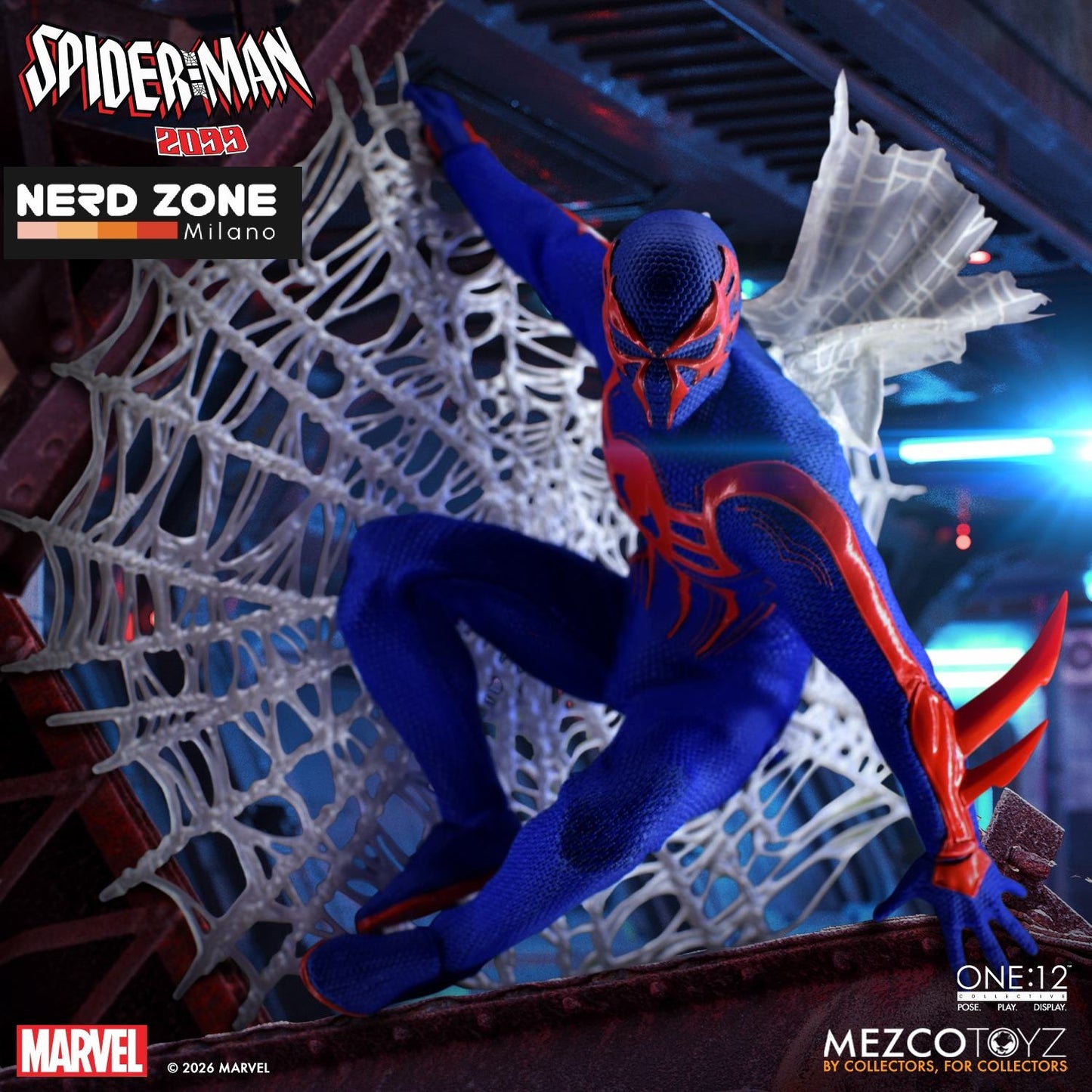 PRE ORDER - MEZCO - One 12 Collective Spider-man 2099 Af