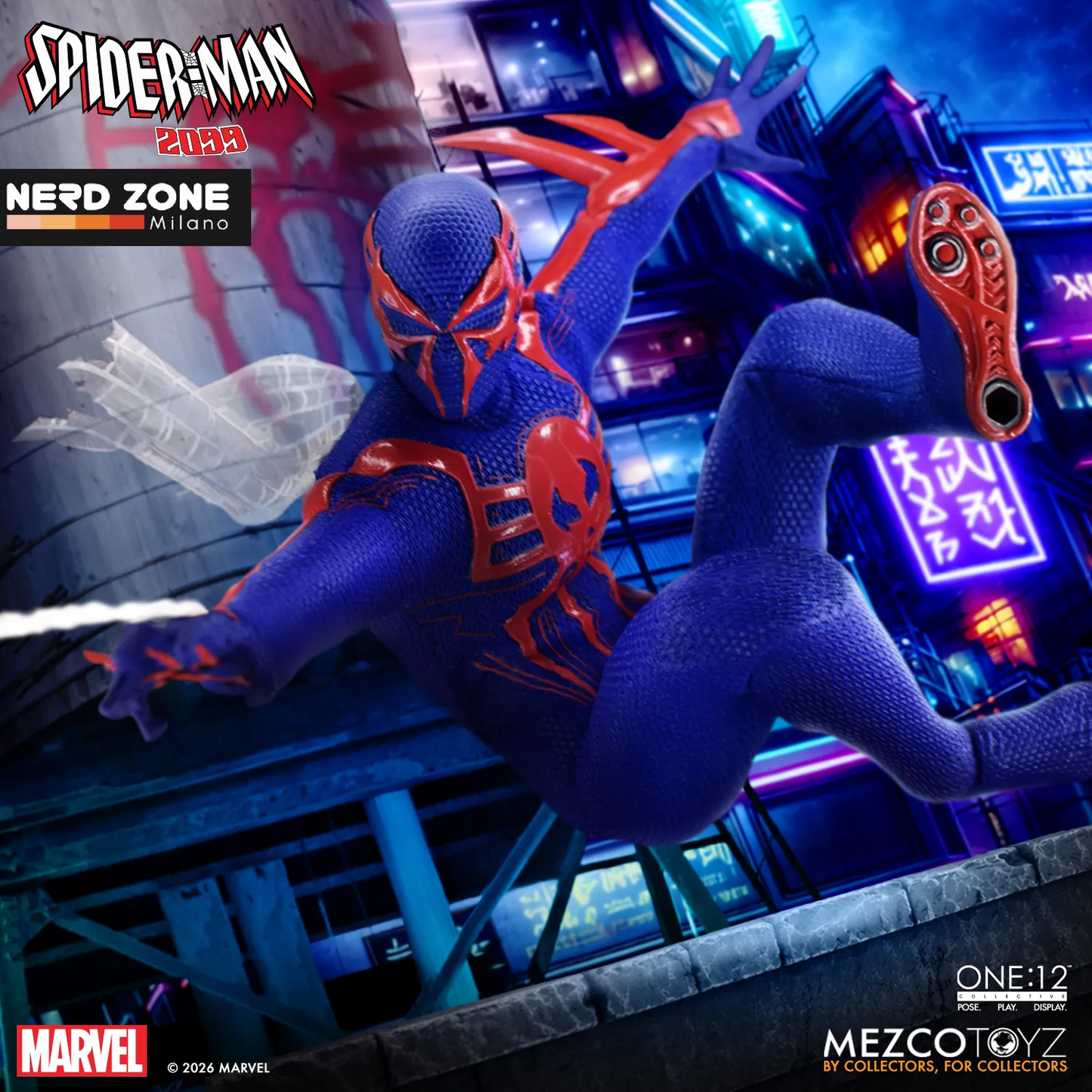 PRE ORDER - MEZCO - One 12 Collective Spider-man 2099 Af