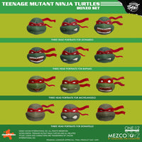 PRE ORDER - MEZCO - One 12 Collective Teenage Mutant Ninja Turtles Figures Box Set
