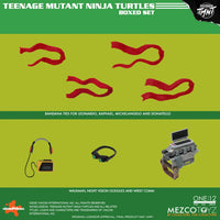 PRE ORDER - MEZCO - One 12 Collective Teenage Mutant Ninja Turtles Figures Box Set