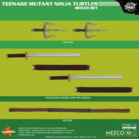 PRE ORDER - MEZCO - One 12 Collective Teenage Mutant Ninja Turtles Figures Box Set