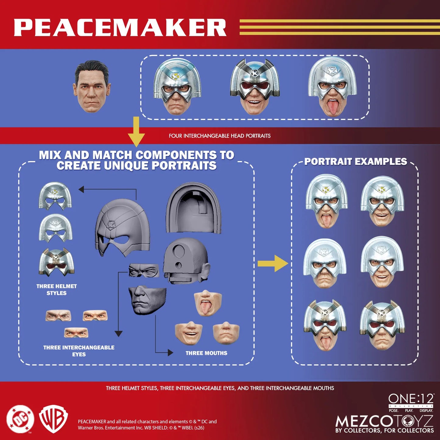 PRE ORDER - MEZCO - One12 Collective The Peacemaker Action Figure